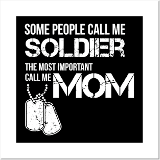 Soldier Mom Posters and Art